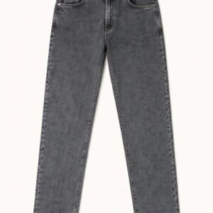 men's straight fit grey jean's