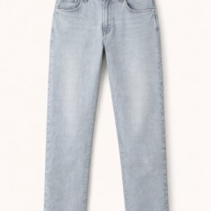 men's straight fit light blue jeans